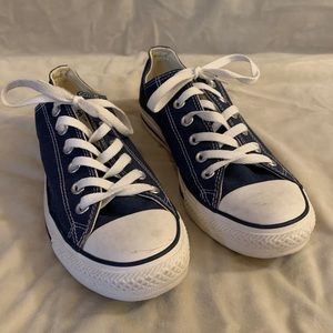 Navy Blue Converse